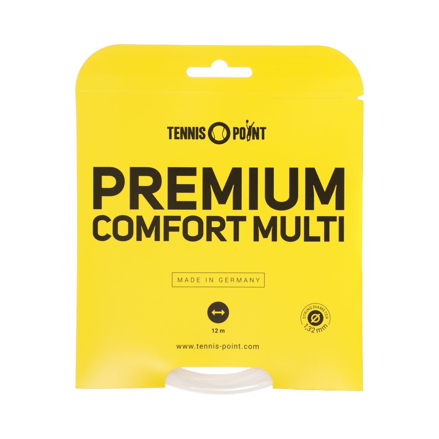 Tennis-Point Premium Comfort Multi Strengesæt 12m-Hvid Tennis-Point Premium Comfort Multi Strengesæt 12m-Hvid
