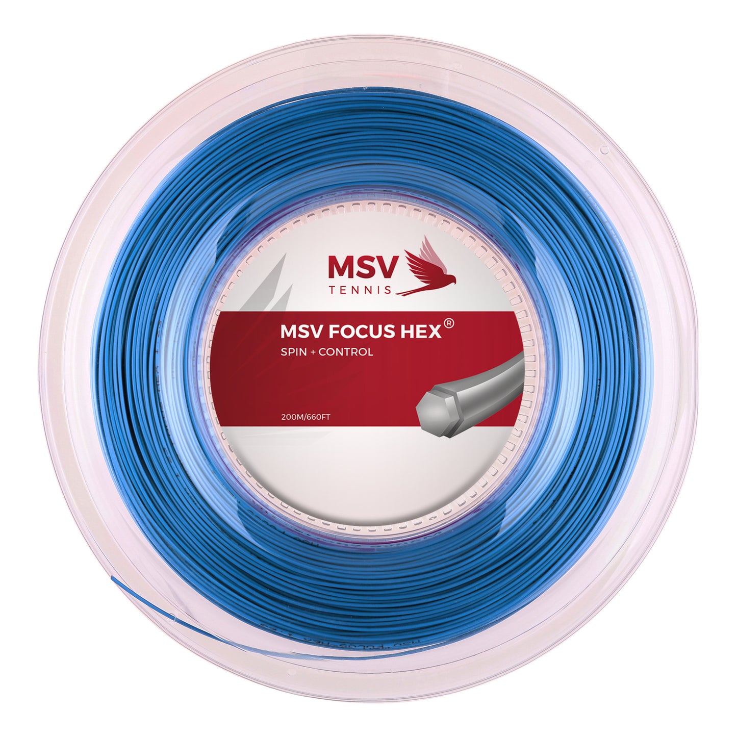 MSV Focus-HEX Strenge,Rulle 200m-Blå MSV Focus-HEX Strenge,Rulle 200m-Blå