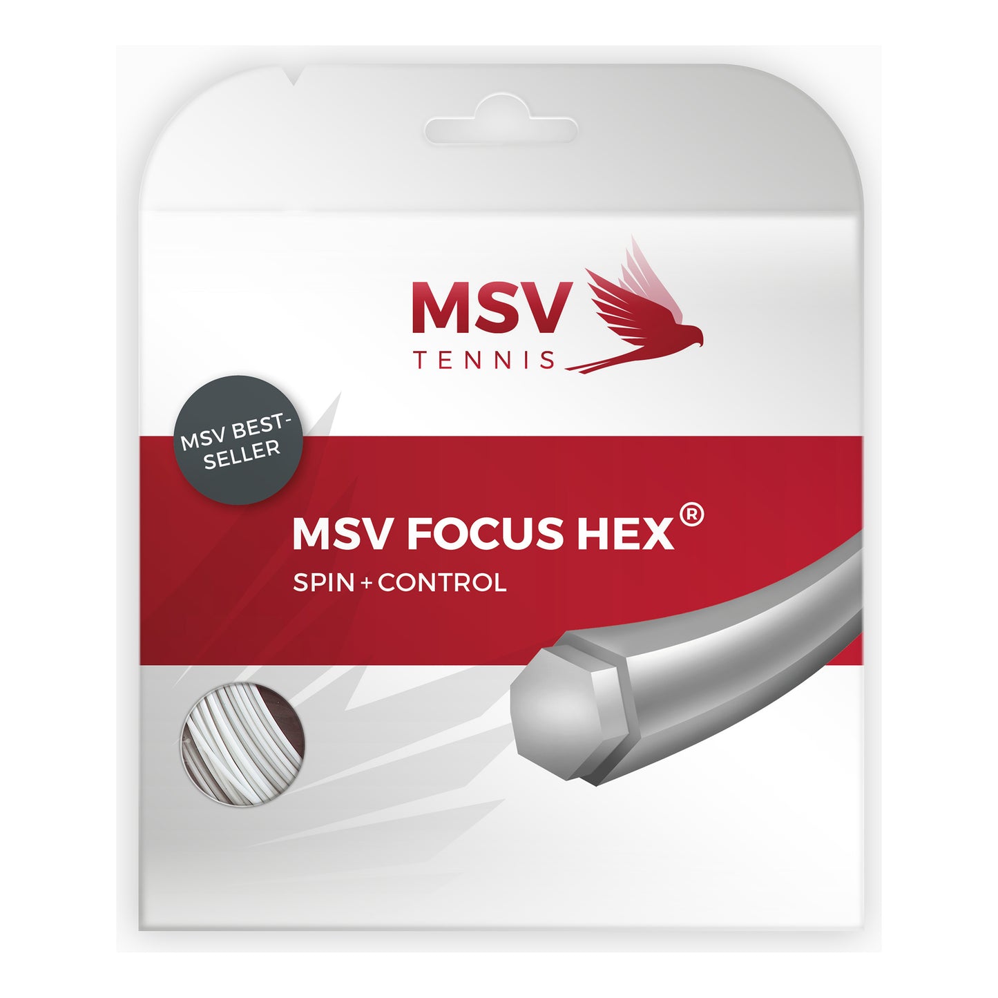 MSV Focus-HEX Strengesæt 12m-Hvid MSV Focus-HEX Strengesæt 12m-Hvid