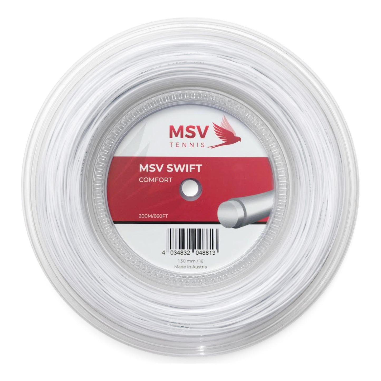 MSV Swift Strenge,Rulle 200m-Hvid MSV Swift Strenge,Rulle 200m-Hvid