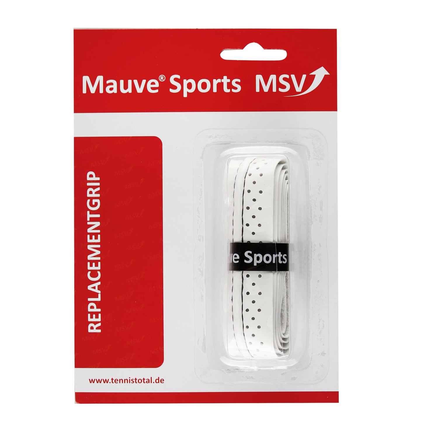 MSV Basic Grip Soft-Stich Perforated And Stitched Pakke Med 1-Hvid MSV Basic Grip Soft-Stich Perforated And Stitched Pakke Med 1-Hvid
