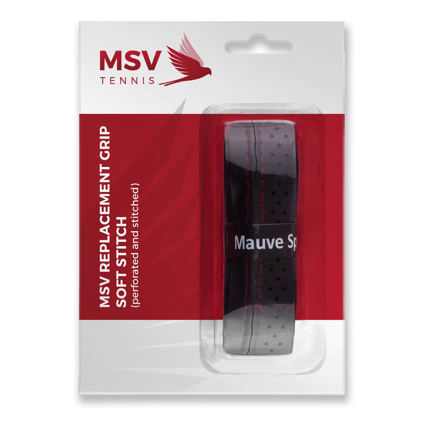MSV Basic Grip Soft-Stich Perforated And Stitched Pakke Med 1-Sort MSV Basic Grip Soft-Stich Perforated And Stitched Pakke Med 1-Sort