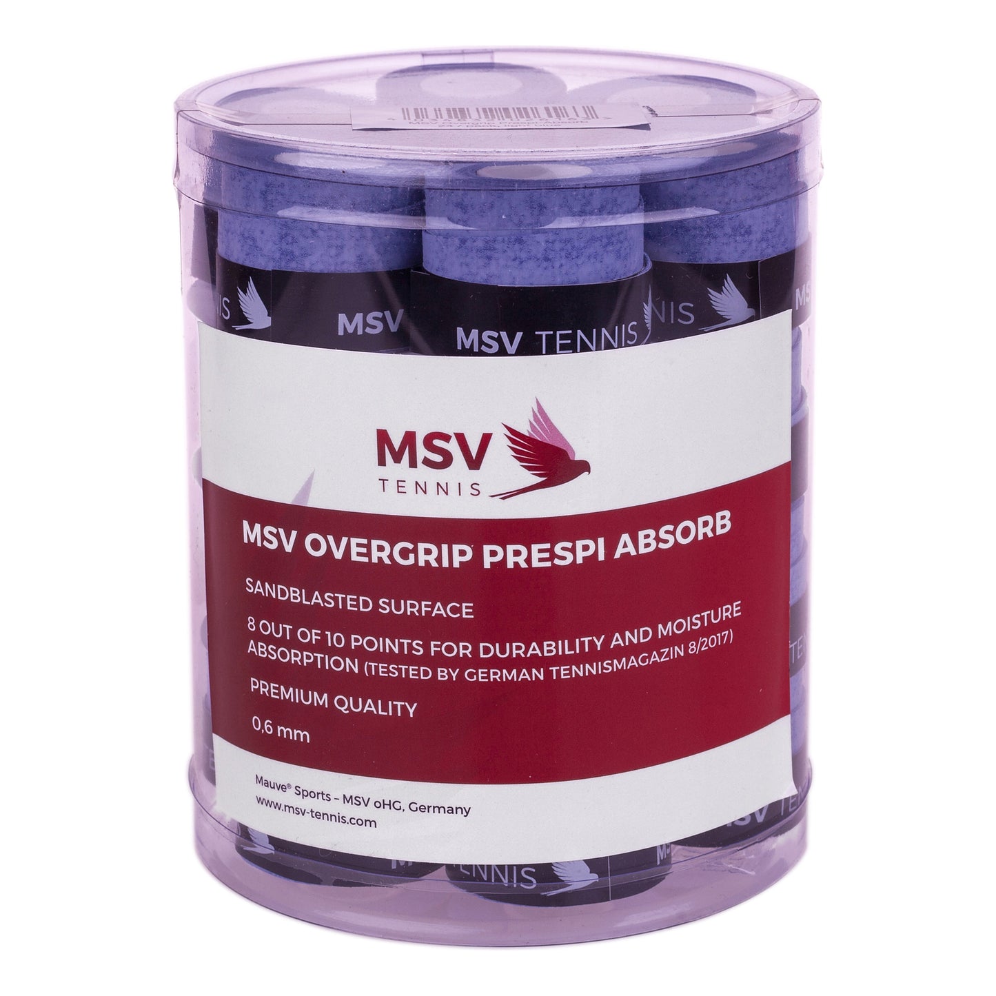 MSV Overgrip Prespi Pakke Med 24-Lyseblå MSV Overgrip Prespi Pakke Med 24-Lyseblå