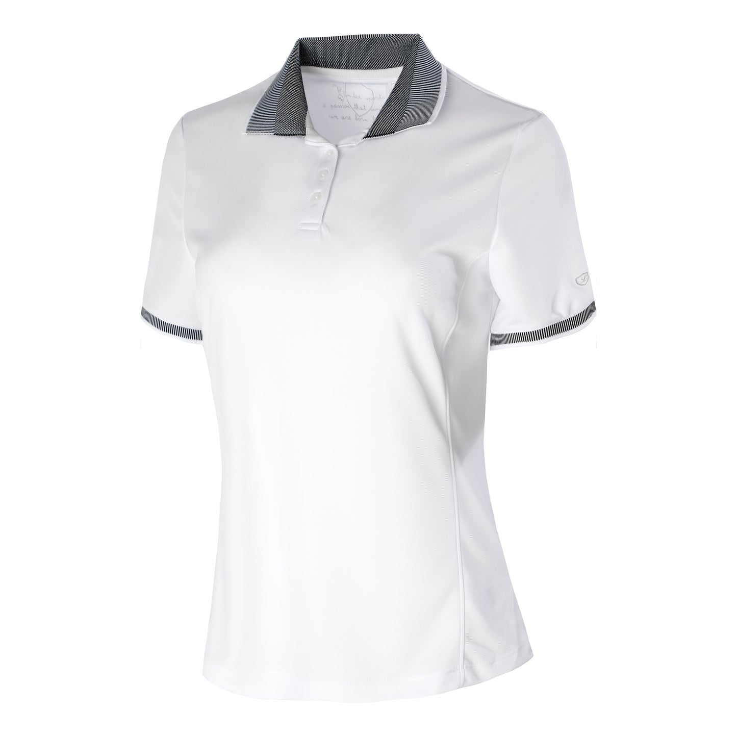 Limited Sports Paulin Polo Damer - hvid Limited Sports Paulin Polo Damer - hvid