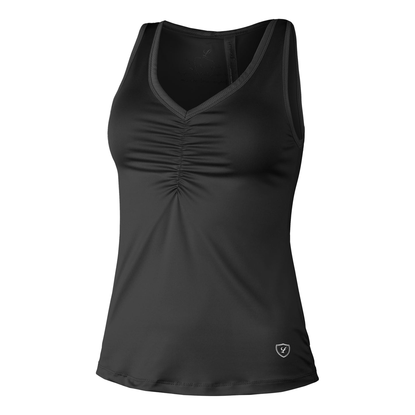 Limited Sports Bubble Tanktop Damer - sort Limited Sports Bubble Tanktop Damer - sort