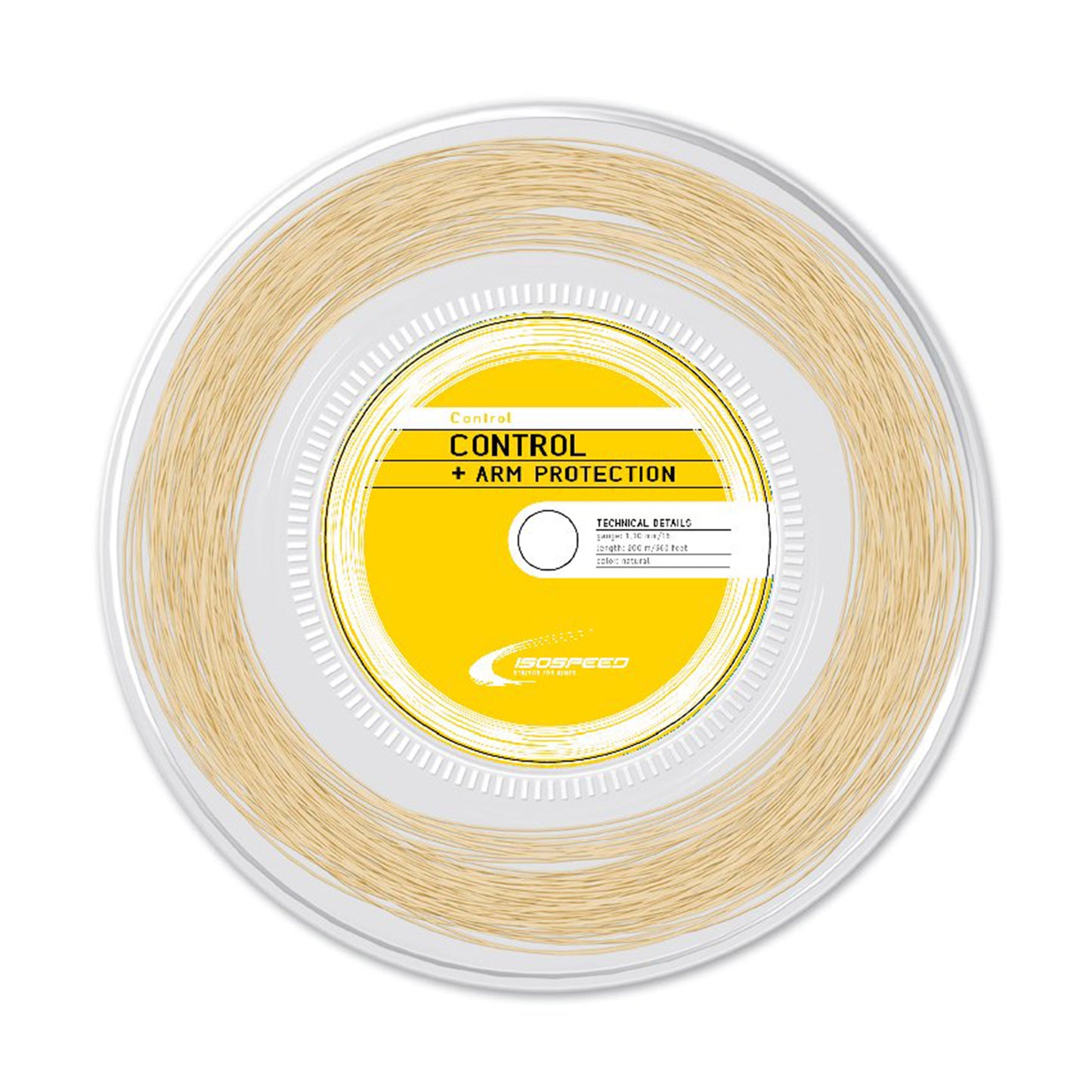 Isospeed Control Strenge,Rulle 200m-Naturfarvet Isospeed Control Strenge,Rulle 200m-Naturfarvet