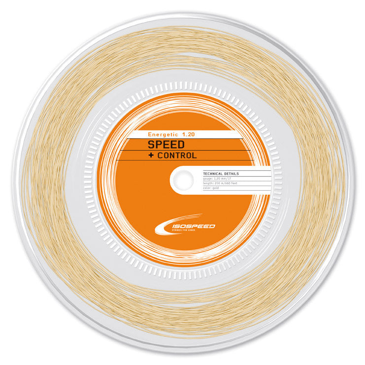 Isospeed Energetic Strenge,Rulle 200m-Guld Isospeed Energetic Strenge,Rulle 200m-Guld