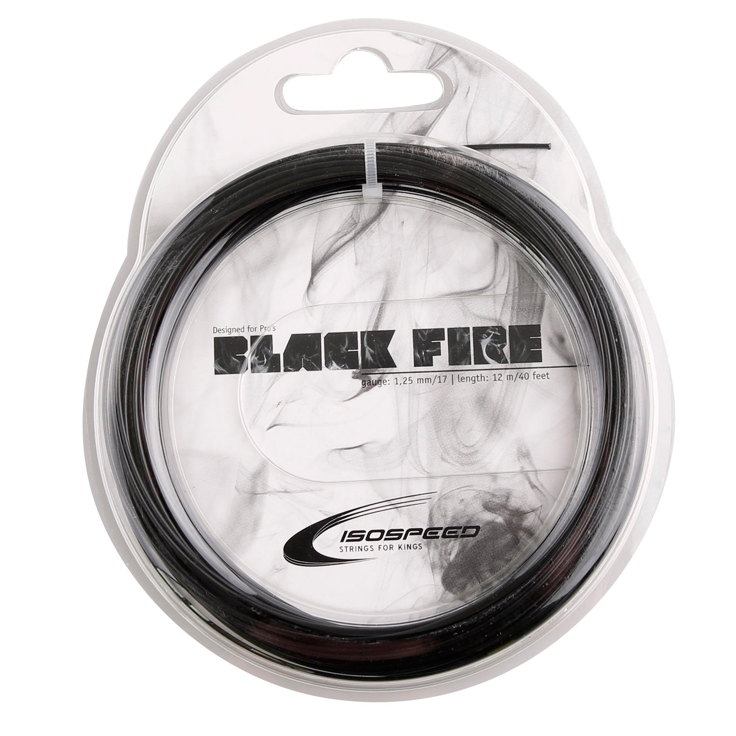 Isospeed Black Fire Strengesæt 12m-Sort Isospeed Black Fire Strengesæt 12m-Sort