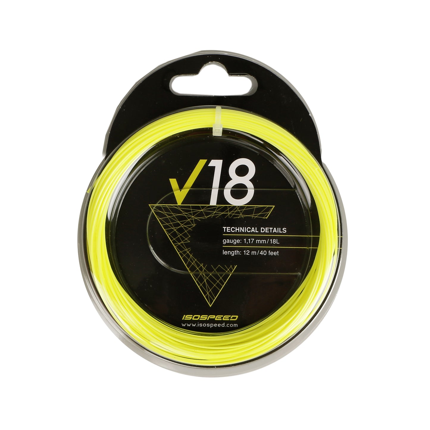 Isospeed V18 Strengesæt 12m - gul Isospeed V18 Strengesæt 12m - gul