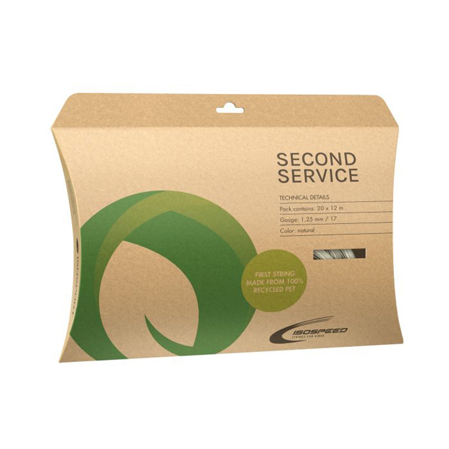 Isospeed Second Service Bigpack 20 X12 M Strenge,Rulle-Naturfarvet Isospeed Second Service Bigpack 20 X12 M Strenge,Rulle-Naturfarvet