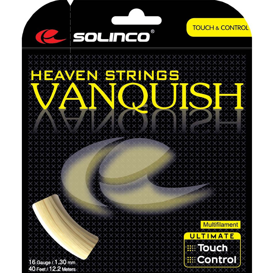 Solinco Vanquish Natur Strengesæt 12,2m-Naturfarvet Solinco Vanquish Natur Strengesæt 12,2m-Naturfarvet