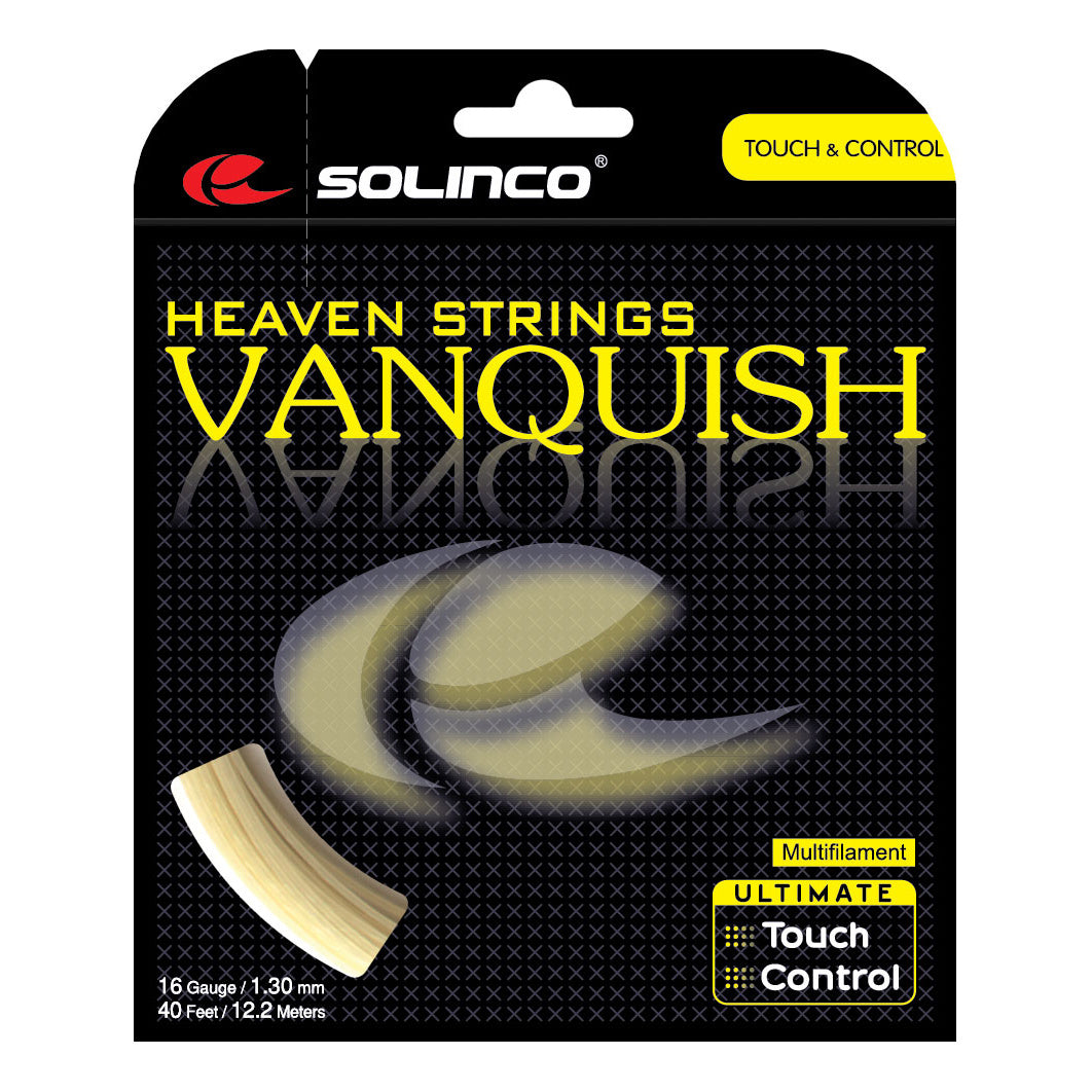 Solinco Vanquish Natur Strengesæt 12,2m-Naturfarvet Solinco Vanquish Natur Strengesæt 12,2m-Naturfarvet