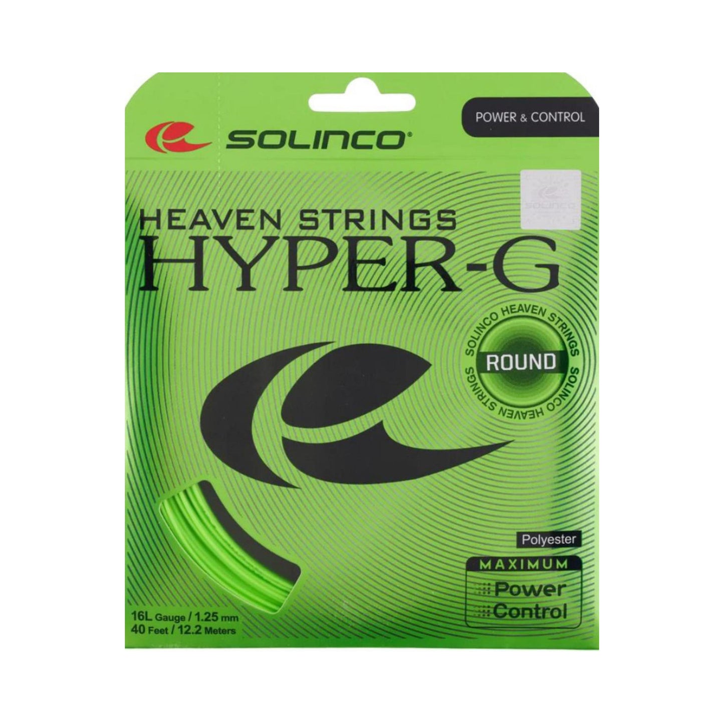 Solinco Hyper-G Round Strengesæt-Grøn Solinco Hyper-G Round Strengesæt-Grøn