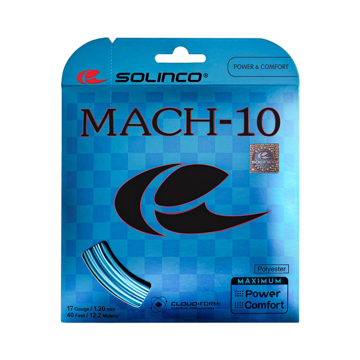 Solinco Mach 10 Strengesæt-Blå Solinco Mach 10 Strengesæt-Blå