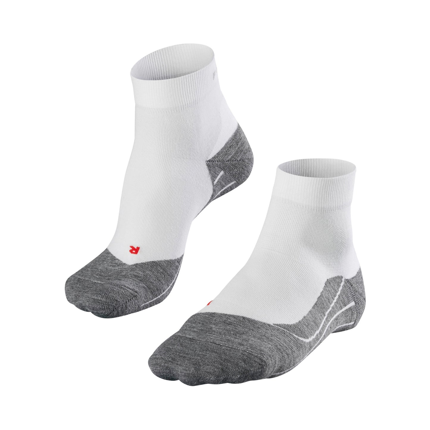 Falke RU4 Endurance Short Løbesokker Herrer - hvid, grå Falke RU4 Endurance Short Løbesokker Herrer - hvid, grå