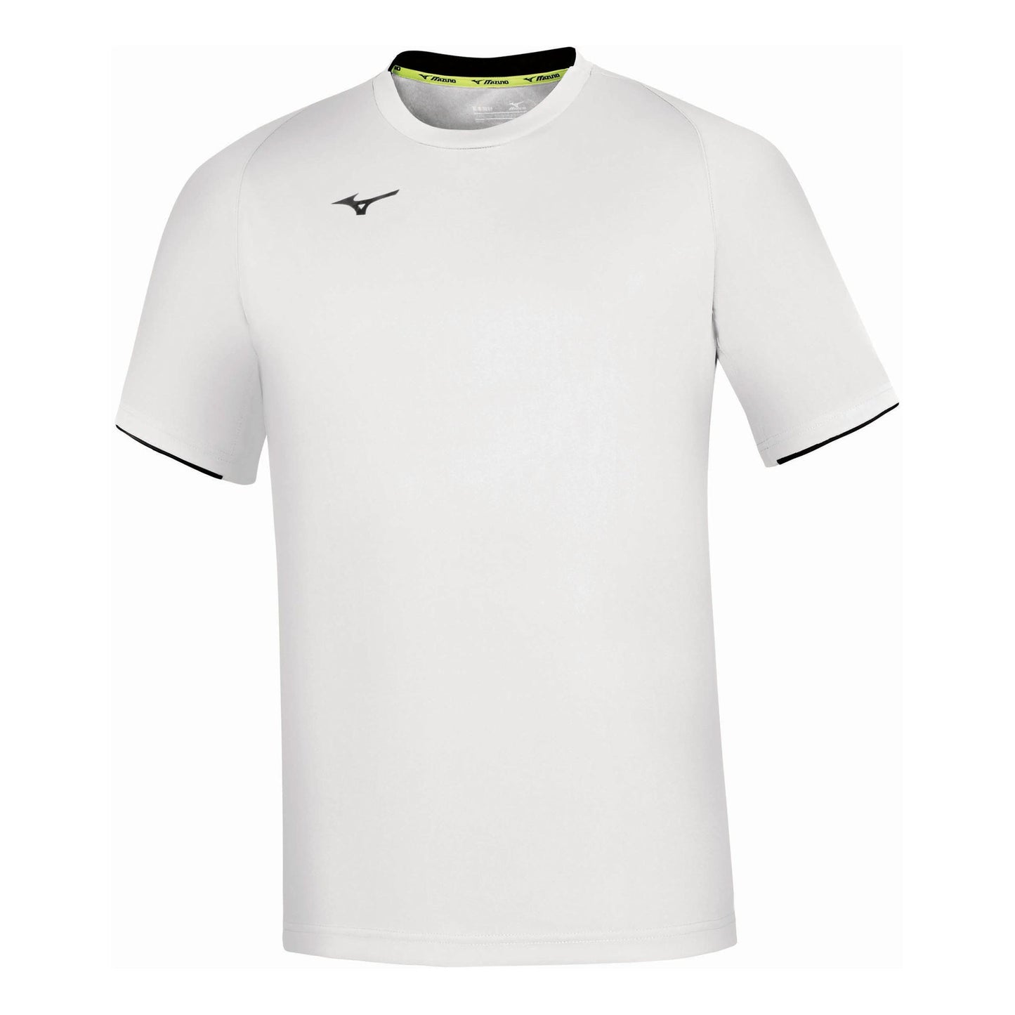 Mizuno Core T-shirt Herrer - hvid, blå Mizuno Core T-shirt Herrer - hvid, blå