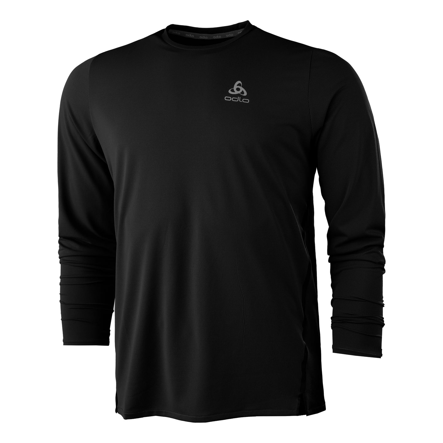 Odlo Zeroweight Chill-Tec Crew Neck Shirt,Langærmet Herrer-Sort Odlo Zeroweight Chill-Tec Crew Neck Shirt,Langærmet Herrer-Sort
