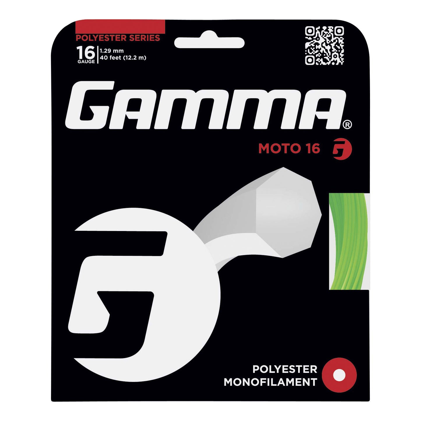 Gamma Moto Strengesæt 12,2m-Lime Gamma Moto Strengesæt 12,2m-Lime