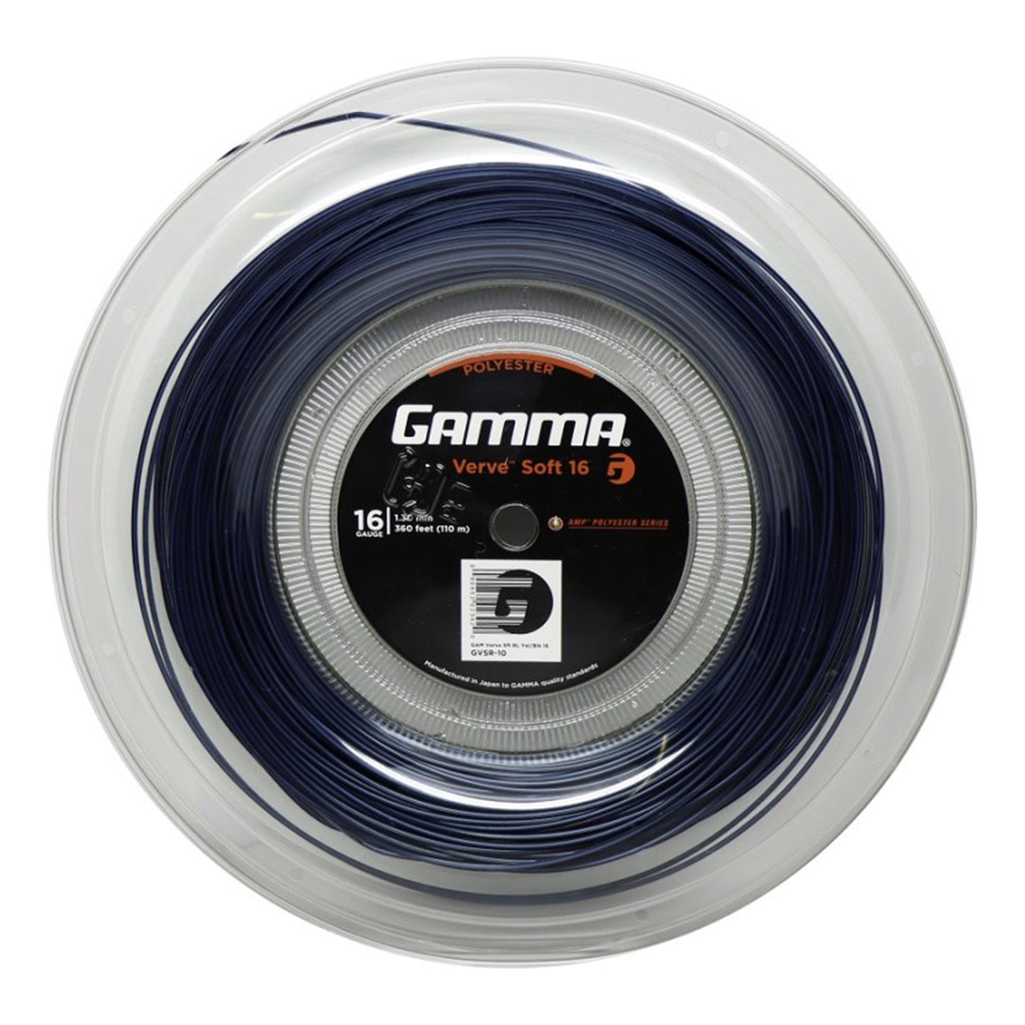 Gamma Verve Soft Strenge,Rulle 110m-Sort,Blå Gamma Verve Soft Strenge,Rulle 110m-Sort,Blå