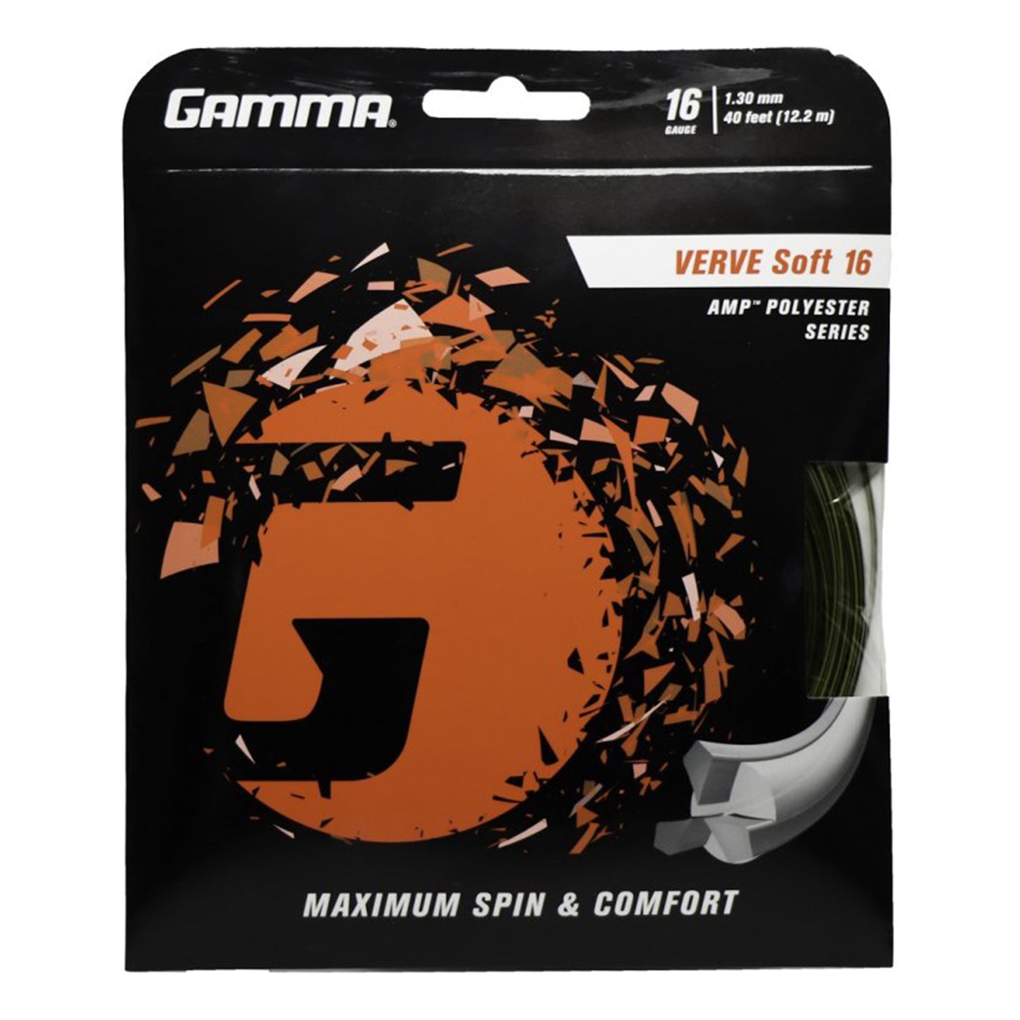 Gamma Verve Soft Strengesæt 12,2m-Sort,Gul Gamma Verve Soft Strengesæt 12,2m-Sort,Gul
