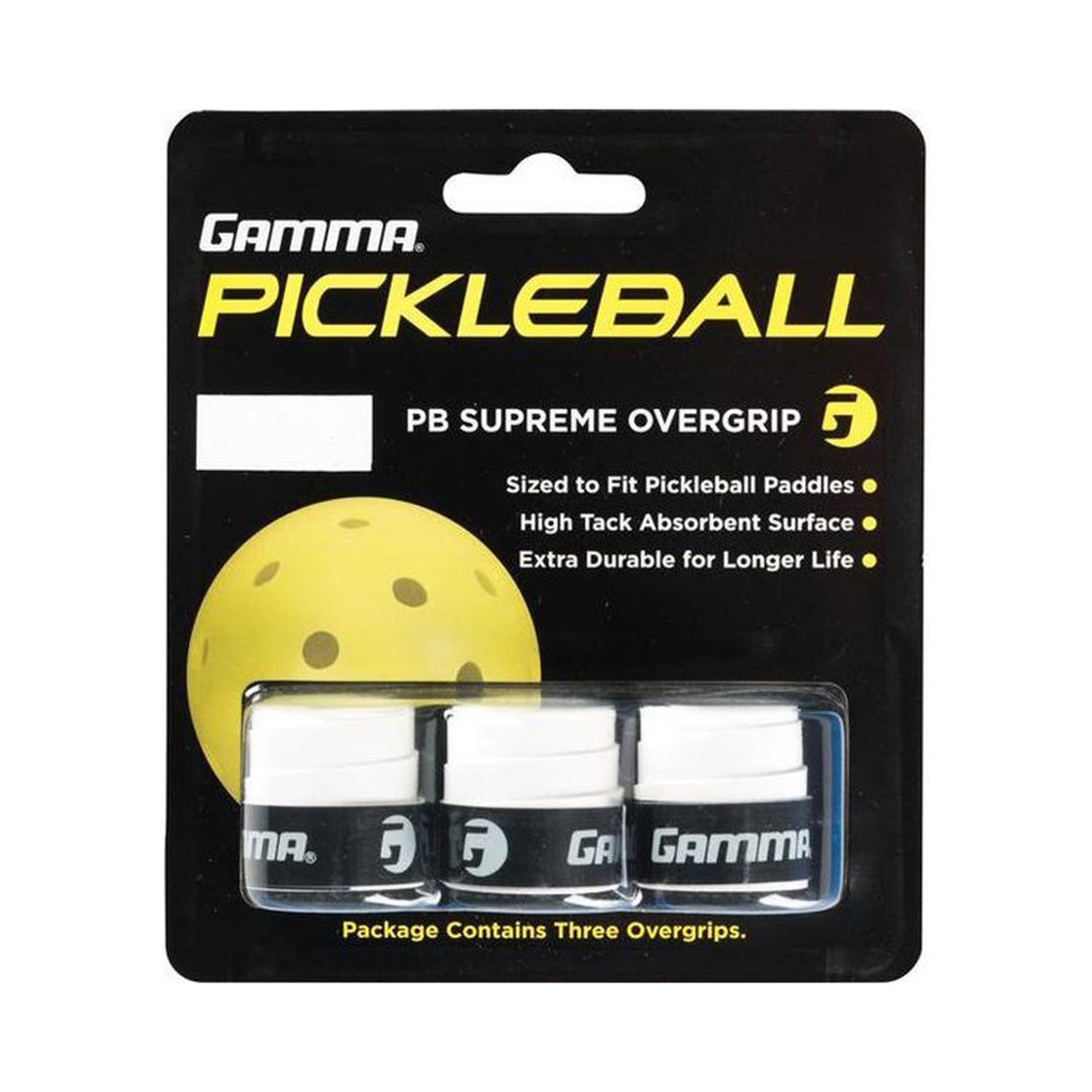 Gamma Pickleball Supreme-Hvid Gamma Pickleball Supreme-Hvid