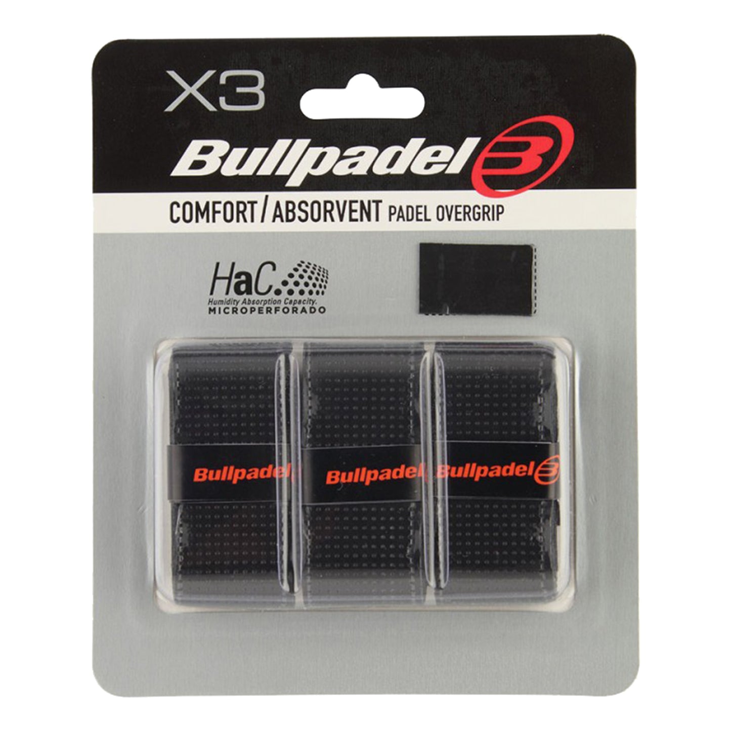 Bullpadel GB-1201 COMFORT ABSORBENT-Sort Bullpadel GB-1201 COMFORT ABSORBENT-Sort