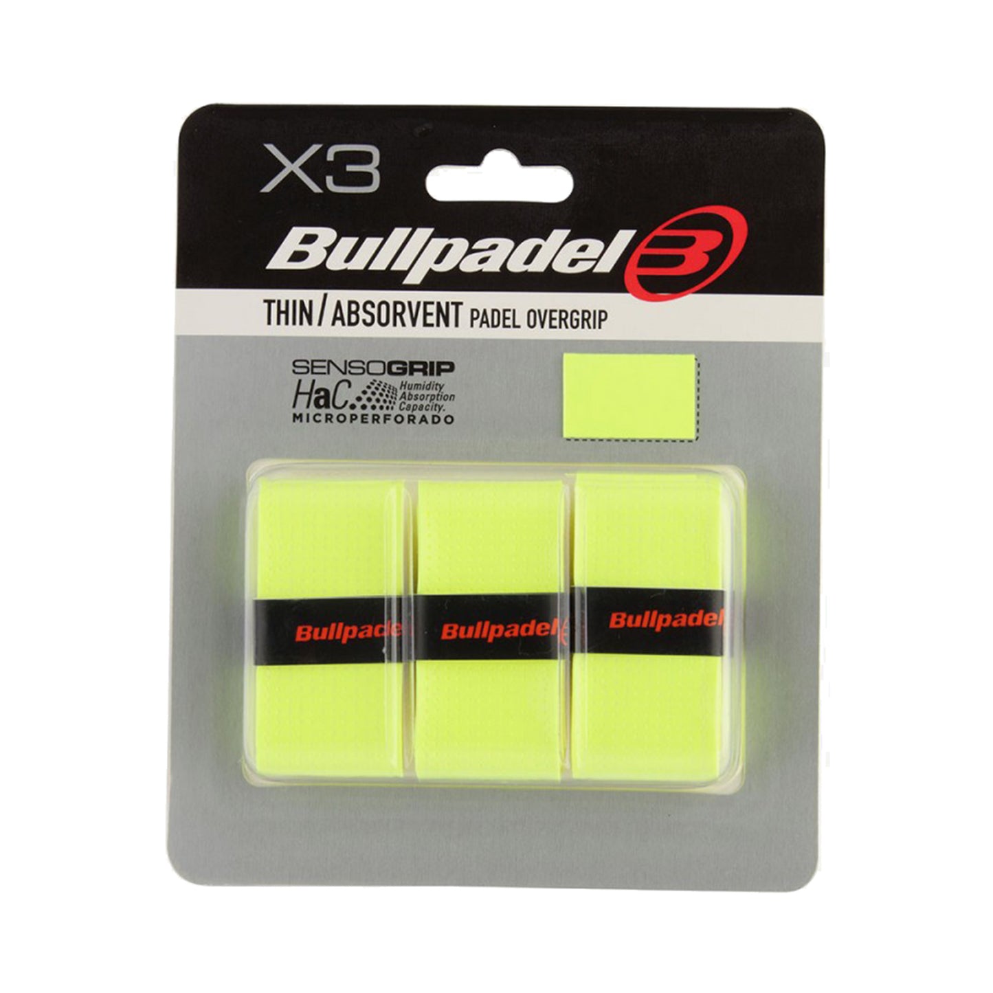 Bullpadel GB-1705 SENSO ABSORBENT-Neongul Bullpadel GB-1705 SENSO ABSORBENT-Neongul