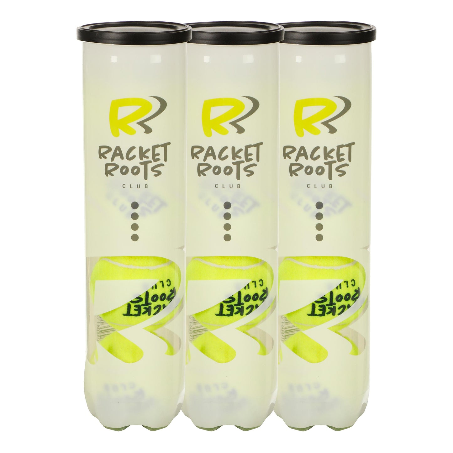 Racket Roots 3x dåse med 4 Club Racket Roots 3x dåse med 4 Club