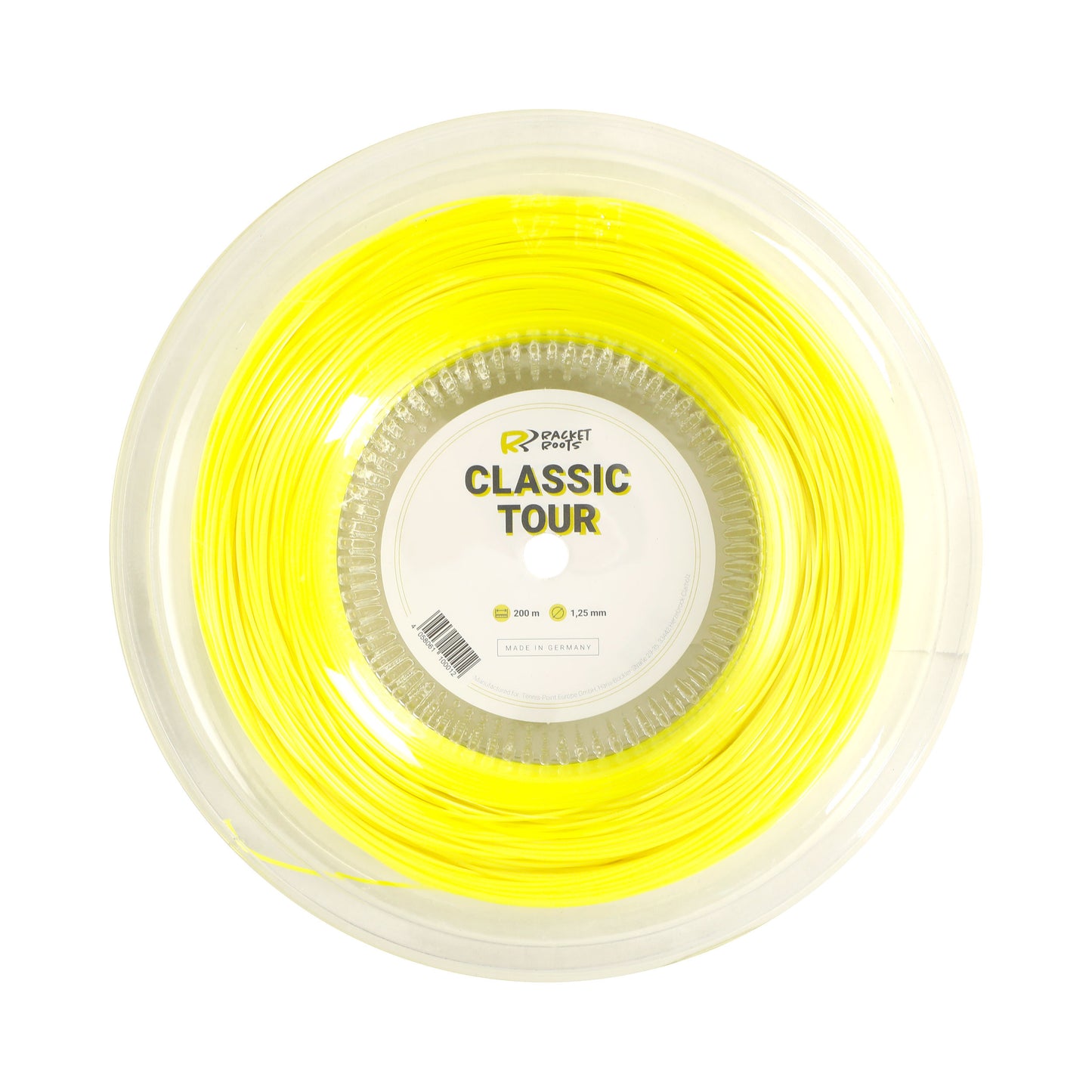 Racket Roots RR Classic Tour Strenge,Rulle 200m-Neongul Racket Roots RR Classic Tour Strenge,Rulle 200m-Neongul