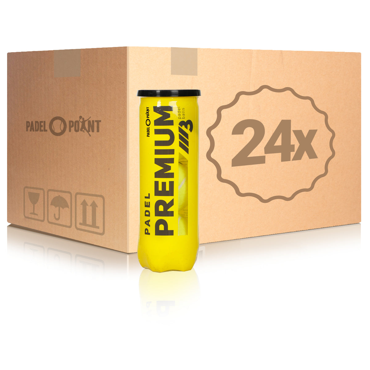 Padel-Point 24x dåse med 3 Premium Ball I karton Padel-Point 24x dåse med 3 Premium Ball I karton
