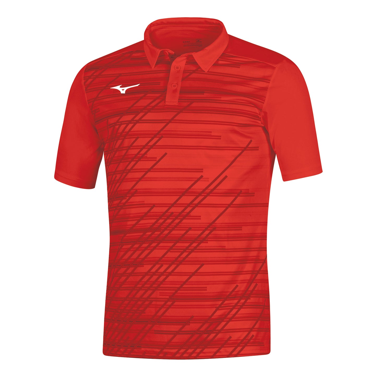 Mizuno Team Chiba Polo Herrer-rød Mizuno Team Chiba Polo Herrer-rød