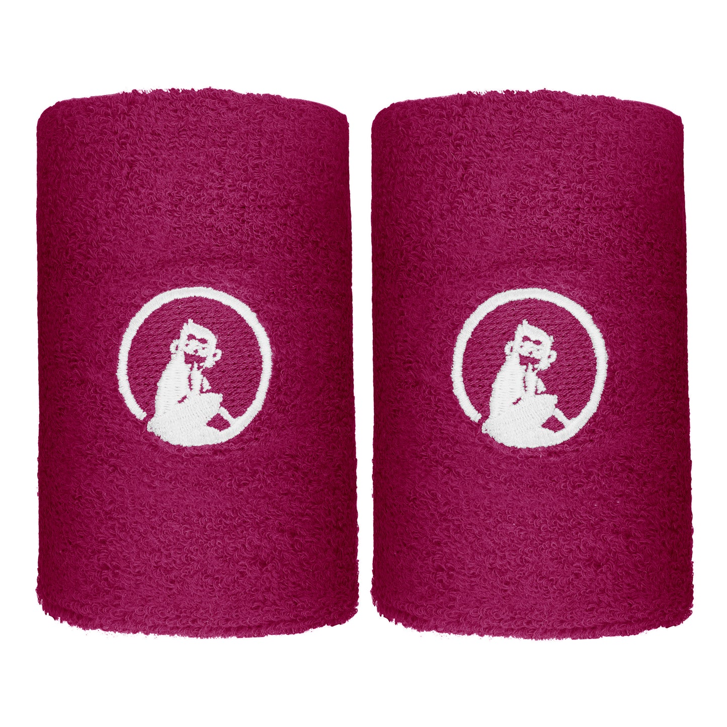 Quiet Please Svedbånd Pakke med 2 lang - pink, hvid Quiet Please Svedbånd Pakke med 2 lang - pink, hvid