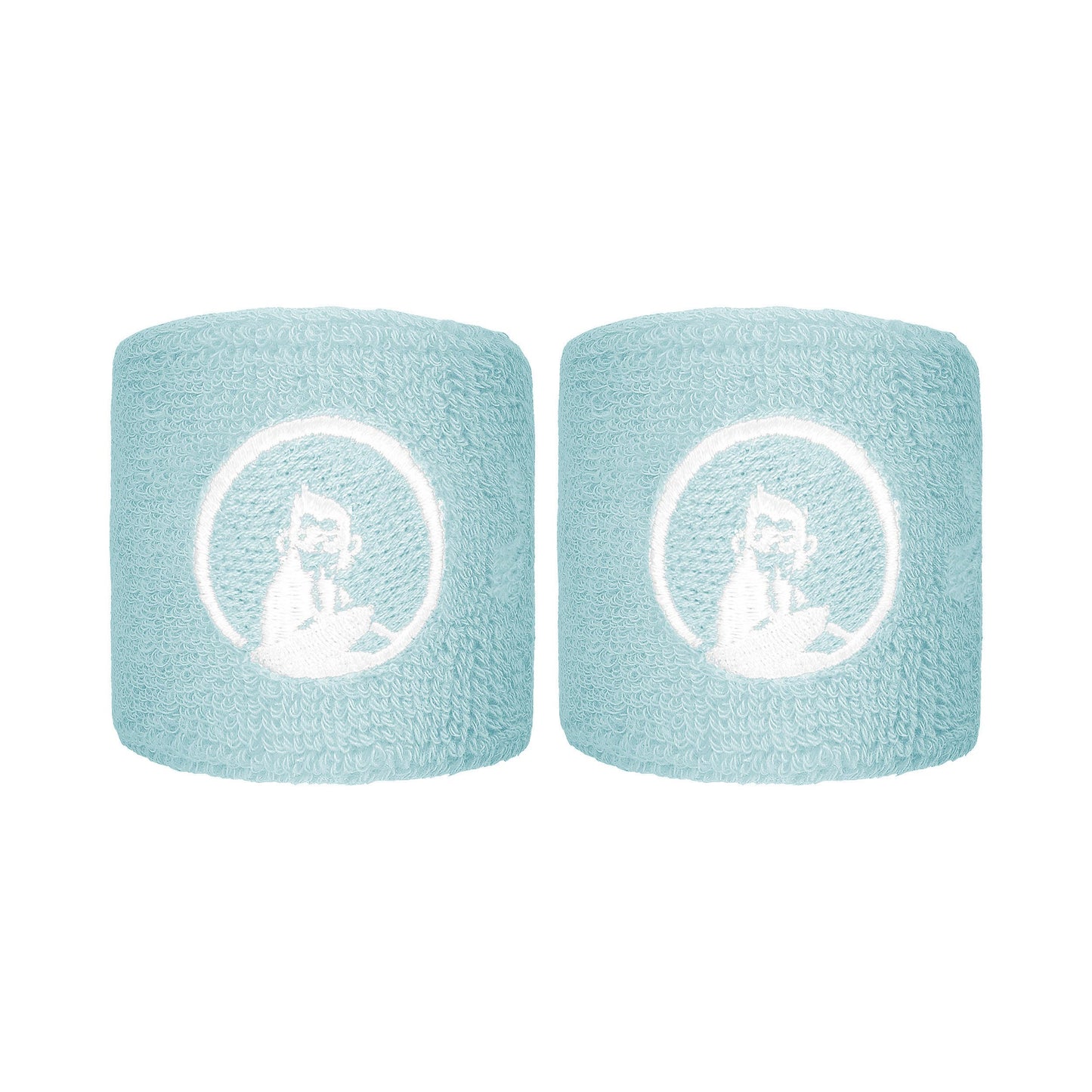 Quiet Please Memories Faded Memories Svedbånd Pakke med 2 Unisex - lyseblå Quiet Please Memories Faded Memories Svedbånd Pakke med 2 Unisex - lyseblå