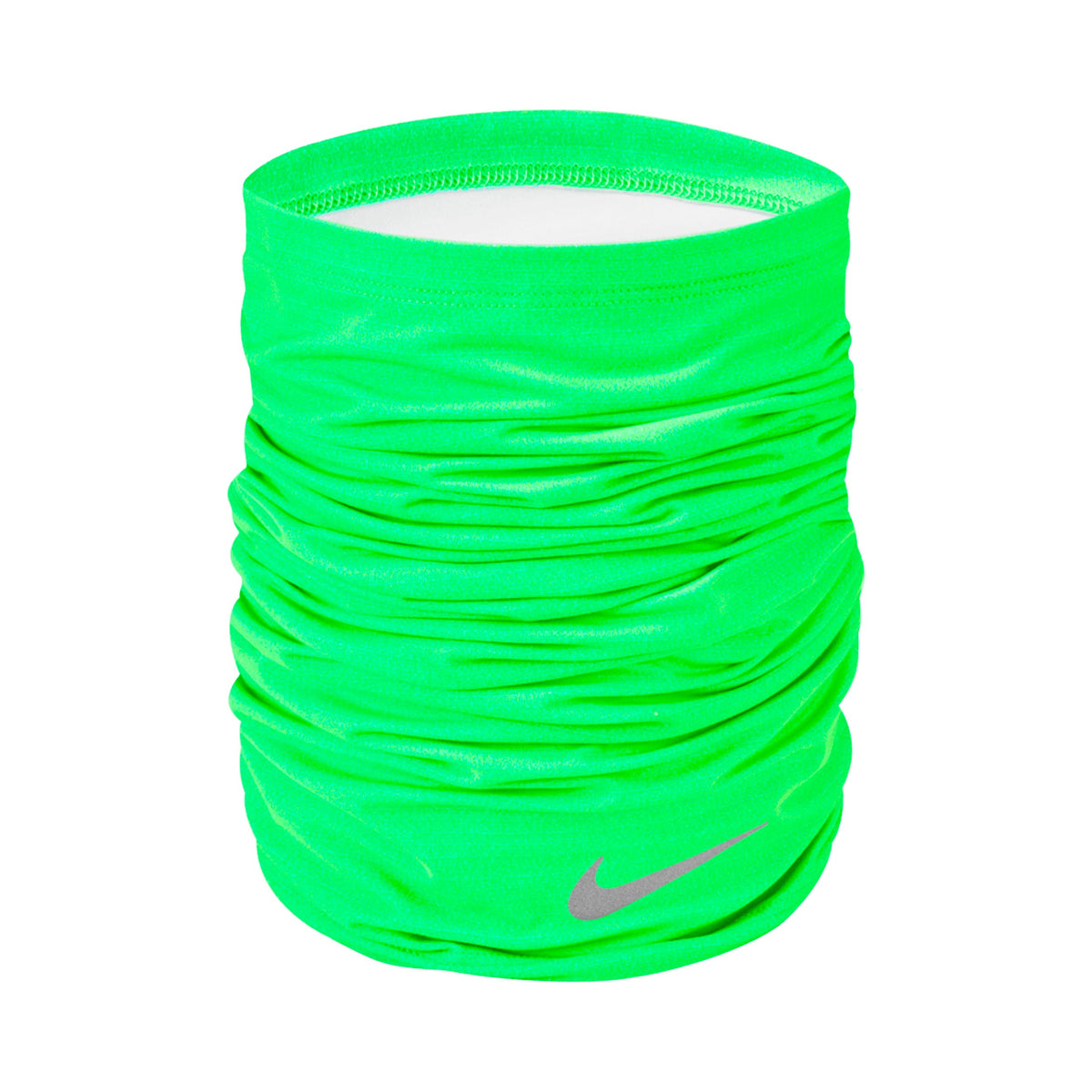 Nike Dri-Fit Wrap 2.0 Halsvarmer Unisex - neongrøn, sølv Nike Dri-Fit Wrap 2.0 Halsvarmer Unisex - neongrøn, sølv