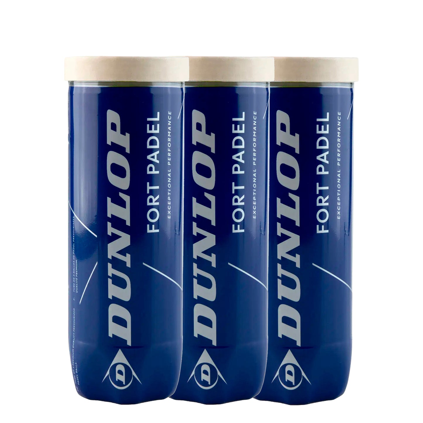 Dunlop 3x dåse med 3 Fort Padel Dunlop 3x dåse med 3 Fort Padel