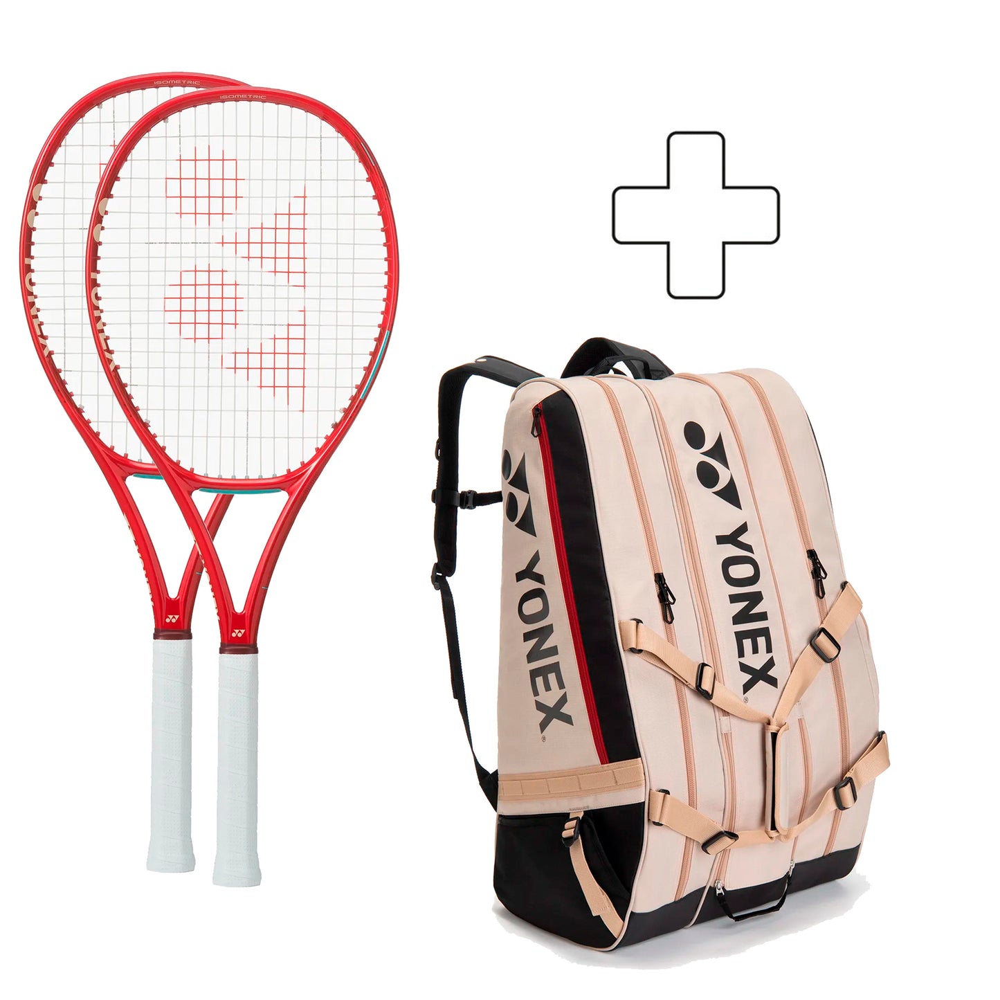 Yonex 2x VCore 100 (2026) Plus ketsjertaske Yonex 2x VCore 100 (2026) Plus ketsjertaske
