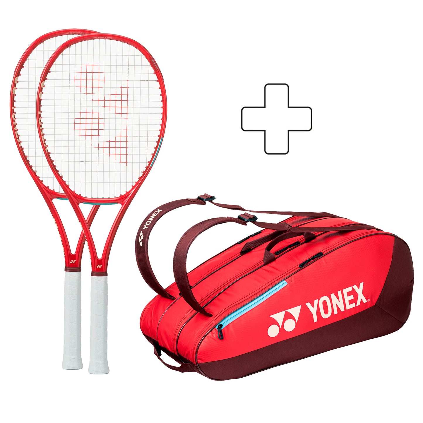 Yonex 2x VCORE 98 (2026) Plus ketsjertaske Yonex 2x VCORE 98 (2026) Plus ketsjertaske