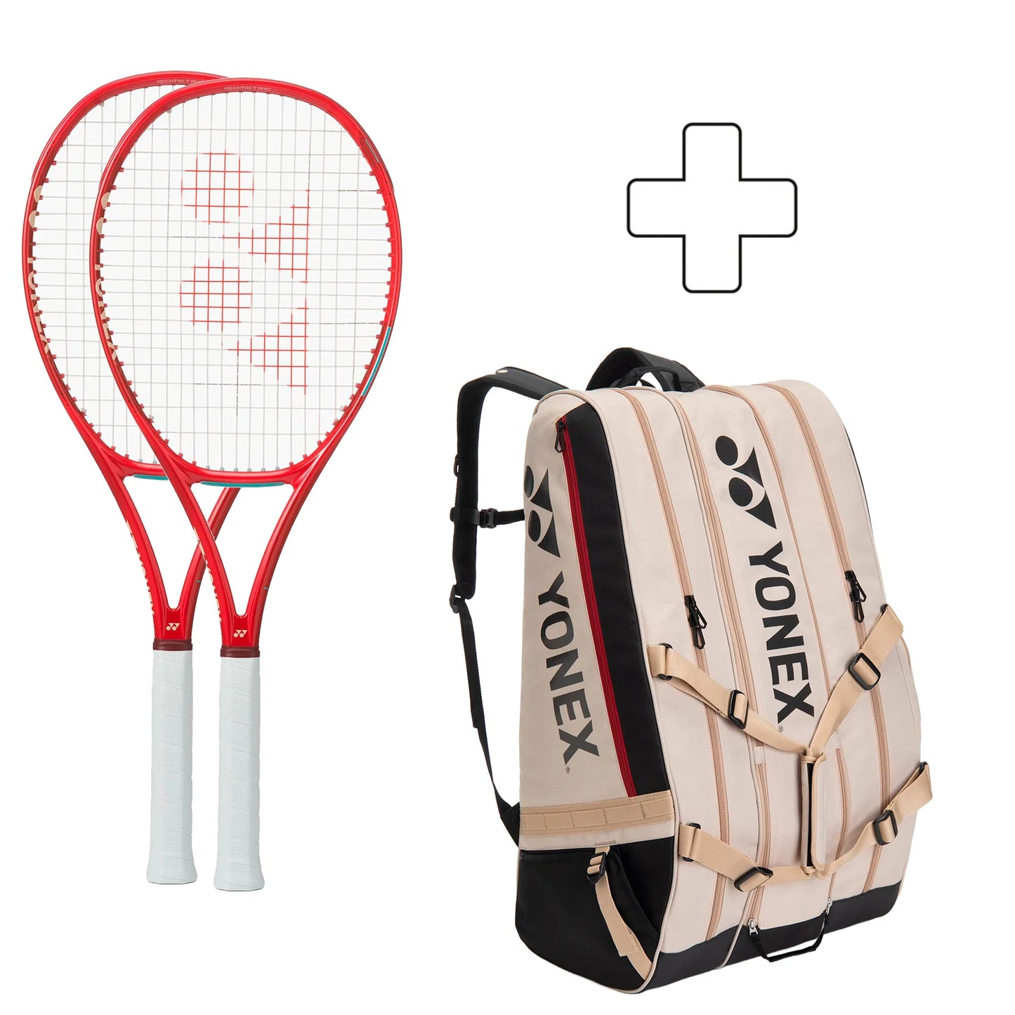 Yonex 2x VCORE 98 (2026) Plus ketsjertaske Yonex 2x VCORE 98 (2026) Plus ketsjertaske