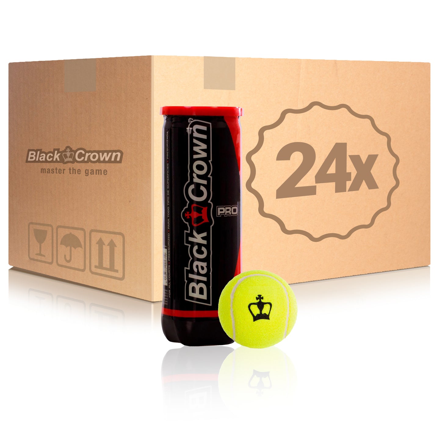 Black Crown 24x dåse med 3 Pro I karton Black Crown 24x dåse med 3 Pro I karton