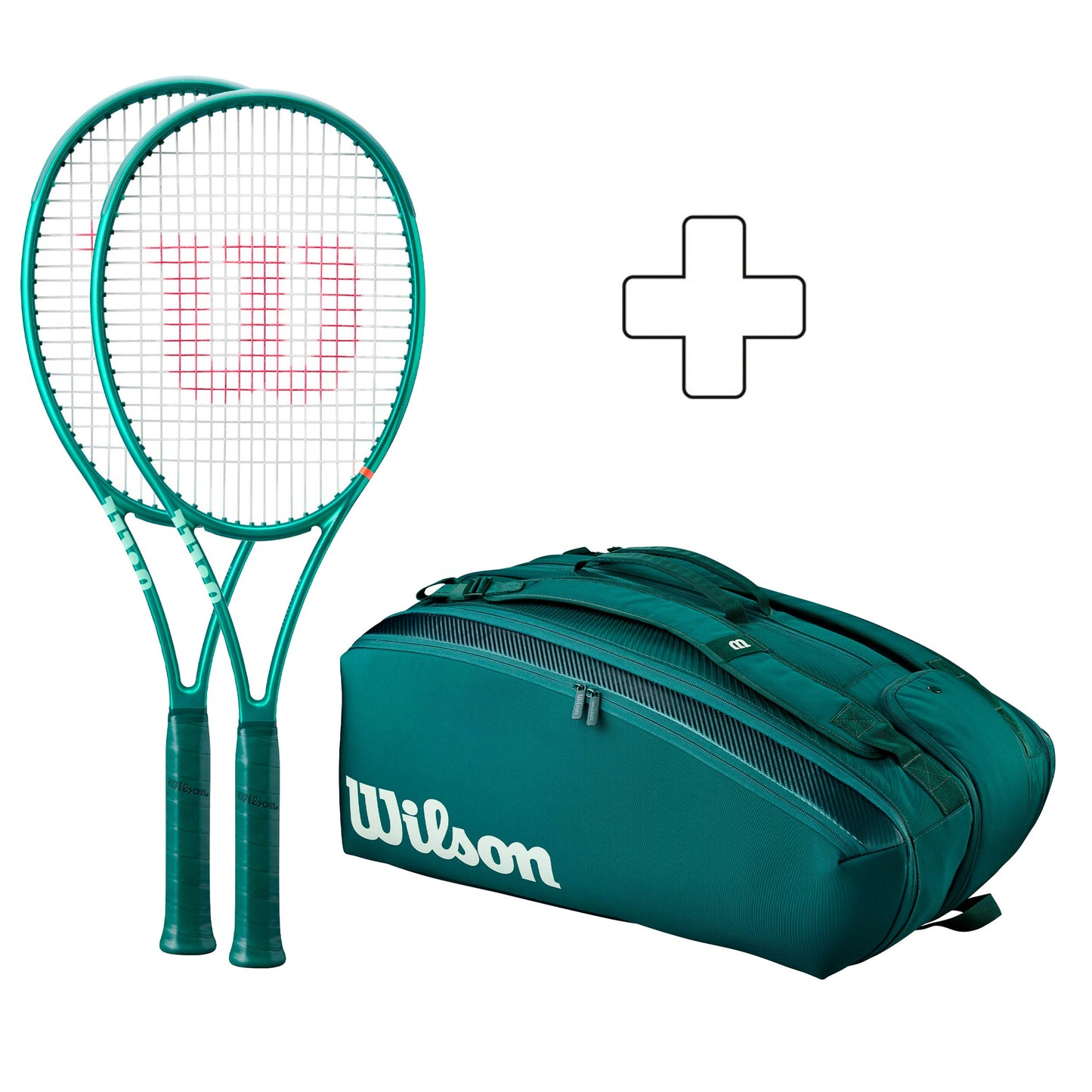 Wilson 2x Blade Blade 98 16X19 V10 Plus ketsjertaske Wilson 2x Blade Blade 98 16X19 V10 Plus ketsjertaske