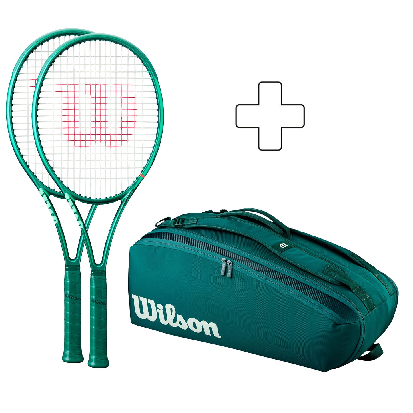 Wilson 2x Blade 100 V10 Plus ketsjertaske Wilson 2x Blade 100 V10 Plus ketsjertaske