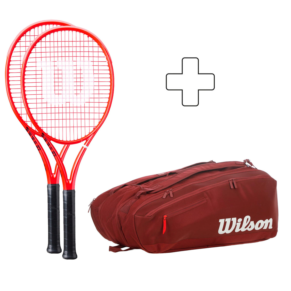 Wilson 2x Defyer 98 Pro V1 Plus ketsjertaske Wilson 2x Defyer 98 Pro V1 Plus ketsjertaske