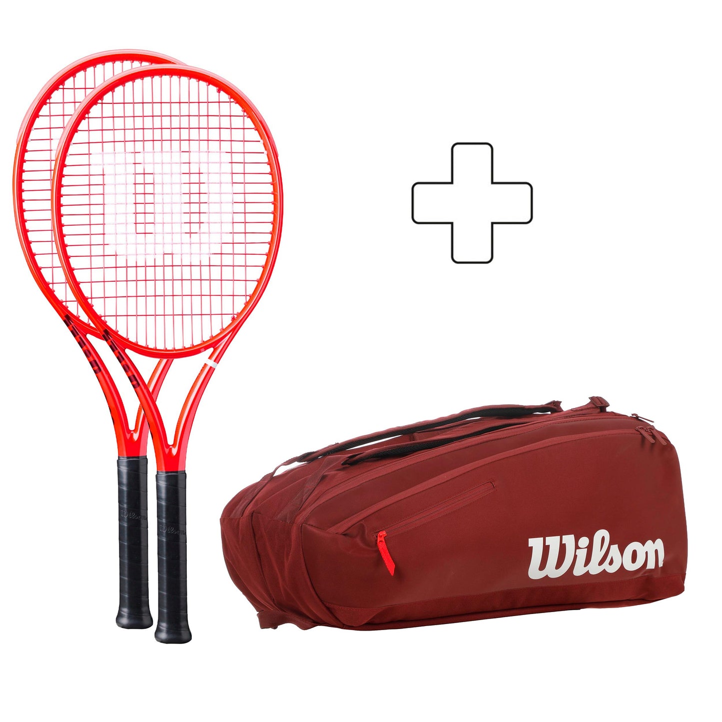 Wilson 2x Defyer 98 Pro V1 Plus ketsjertaske Wilson 2x Defyer 98 Pro V1 Plus ketsjertaske