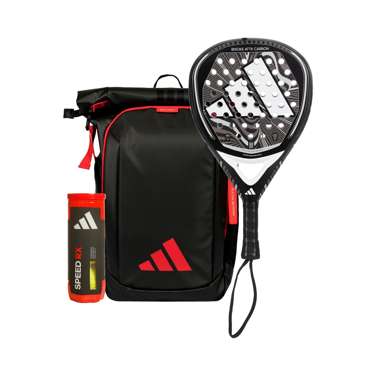 adidas Bisoke Attk Carbon Plus rygsæk, Plus bolddåse adidas Bisoke Attk Carbon Plus rygsæk, Plus bolddåse