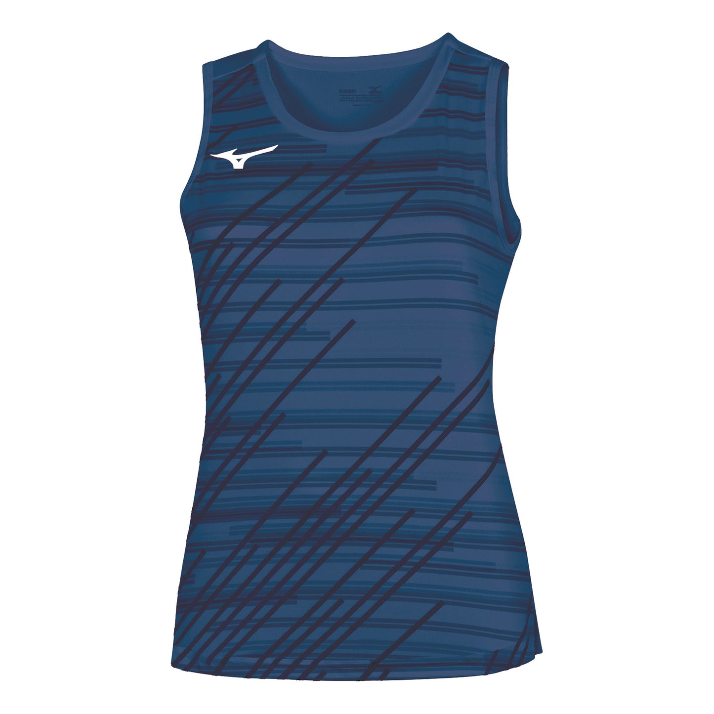 Mizuno Team Chiba Tanktop Damer-mørkeblå Mizuno Team Chiba Tanktop Damer-mørkeblå