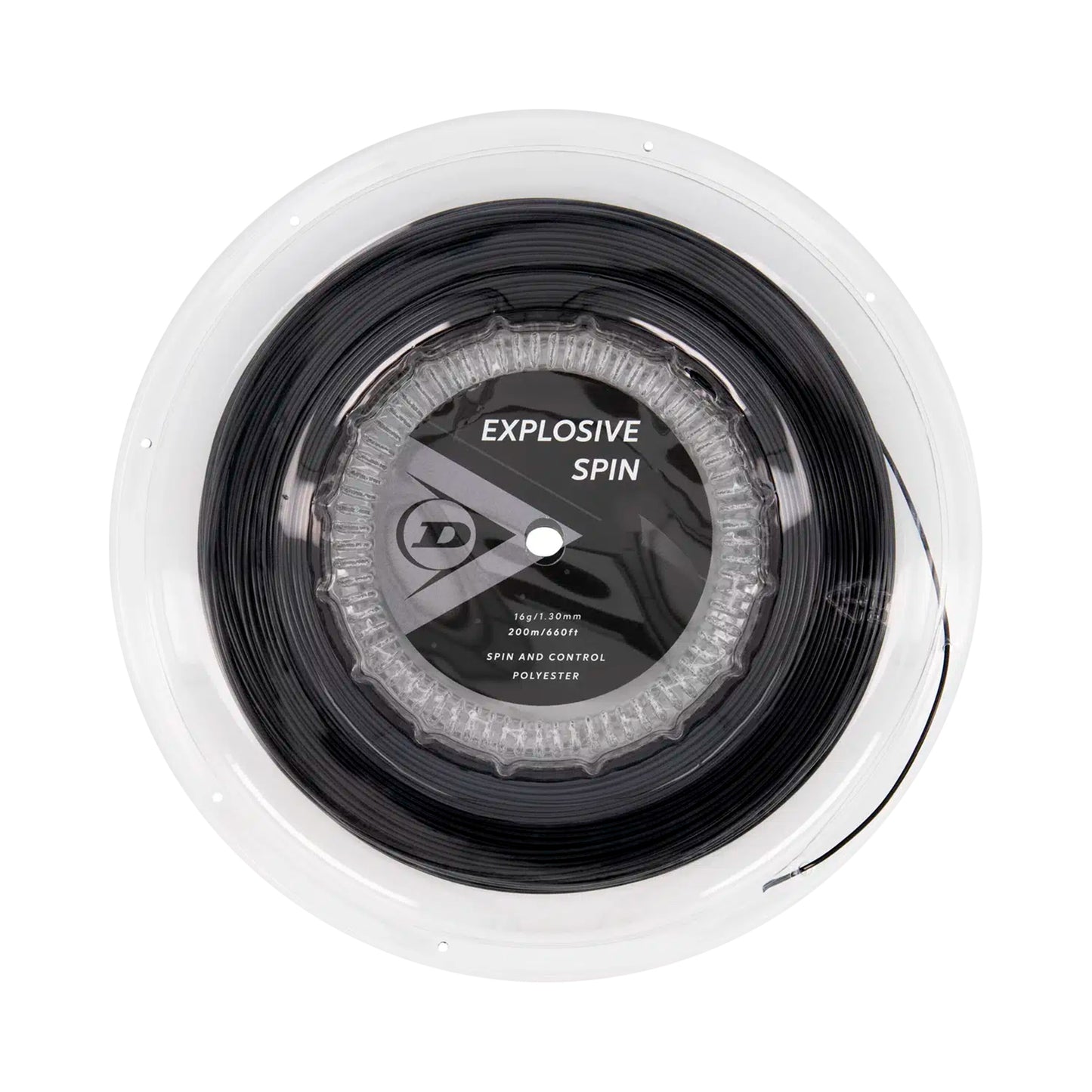 Dunlop EXPLOSIVE SPIN Strenge, rulle -sort Dunlop EXPLOSIVE SPIN Strenge, rulle -sort