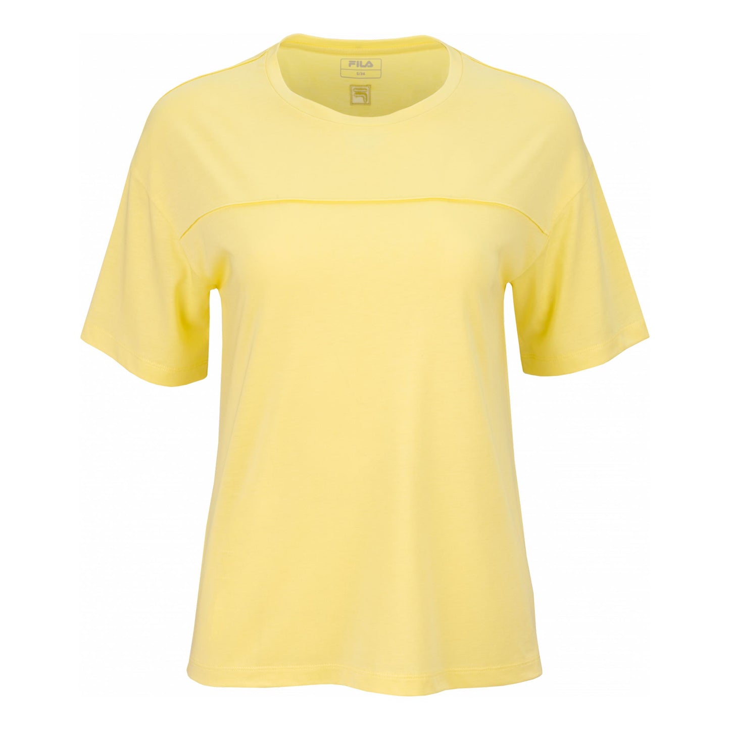 Fila Lilou T-shirt Damer - citrongul Fila Lilou T-shirt Damer - citrongul