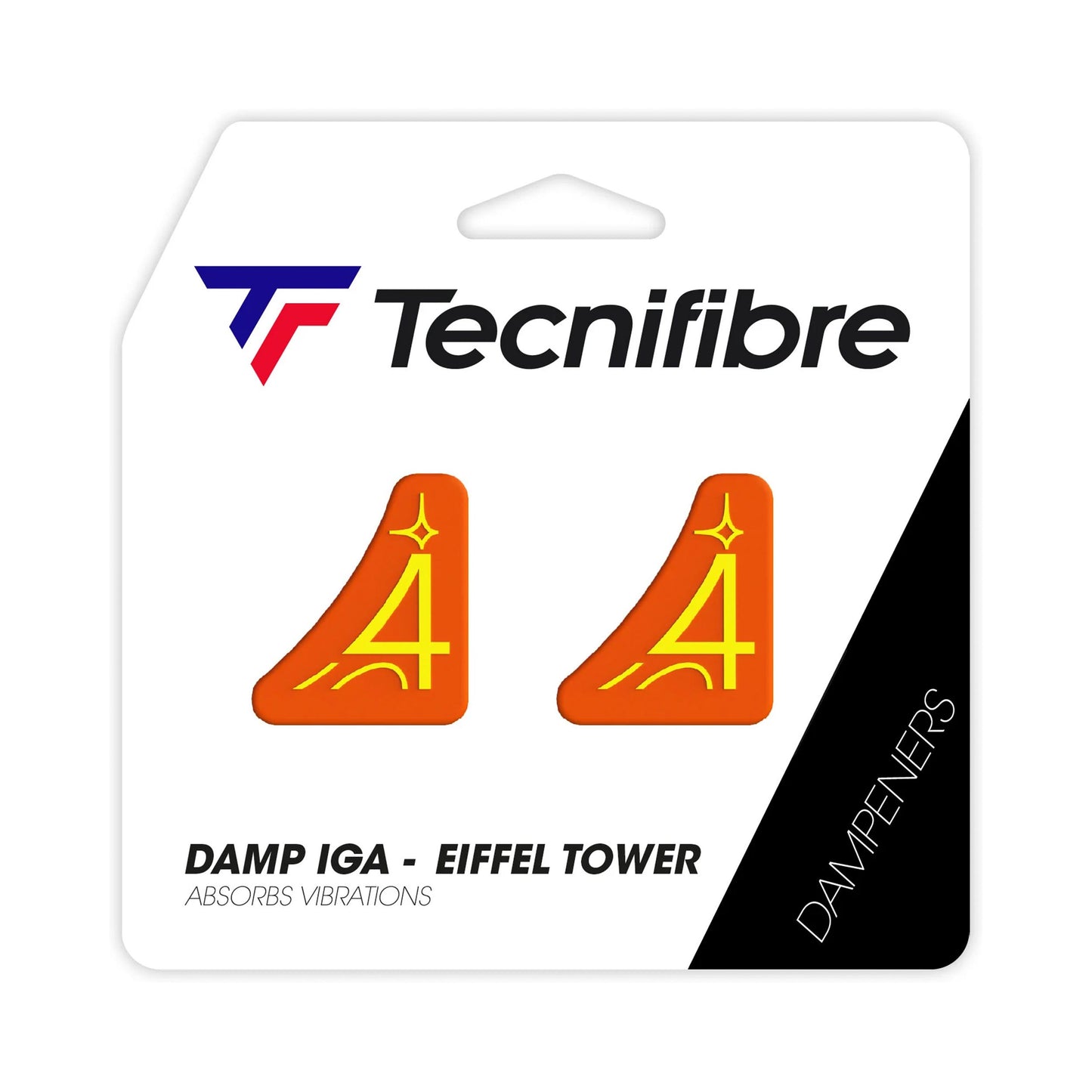 Tecnifibre IG Eifel Tower Dæmper -orange Tecnifibre IG Eifel Tower Dæmper -orange