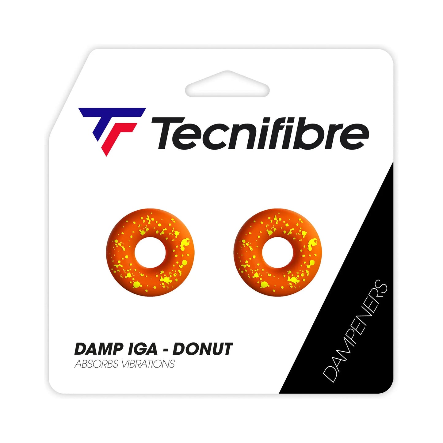 Tecnifibre IG Donut Dæmper -orange Tecnifibre IG Donut Dæmper -orange