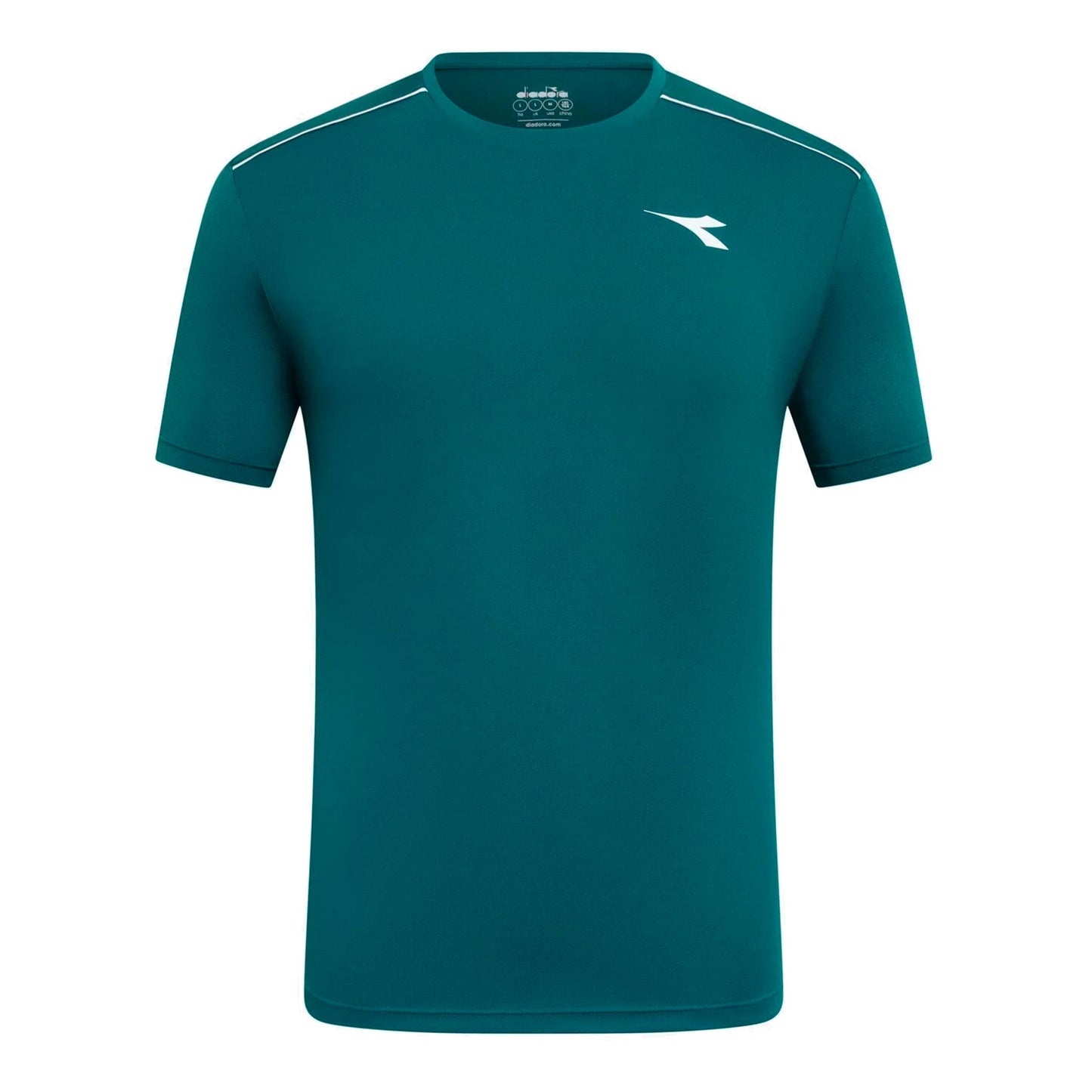 Diadora Court T-shirt Herrer-mørkegrøn Diadora Court T-shirt Herrer-mørkegrøn